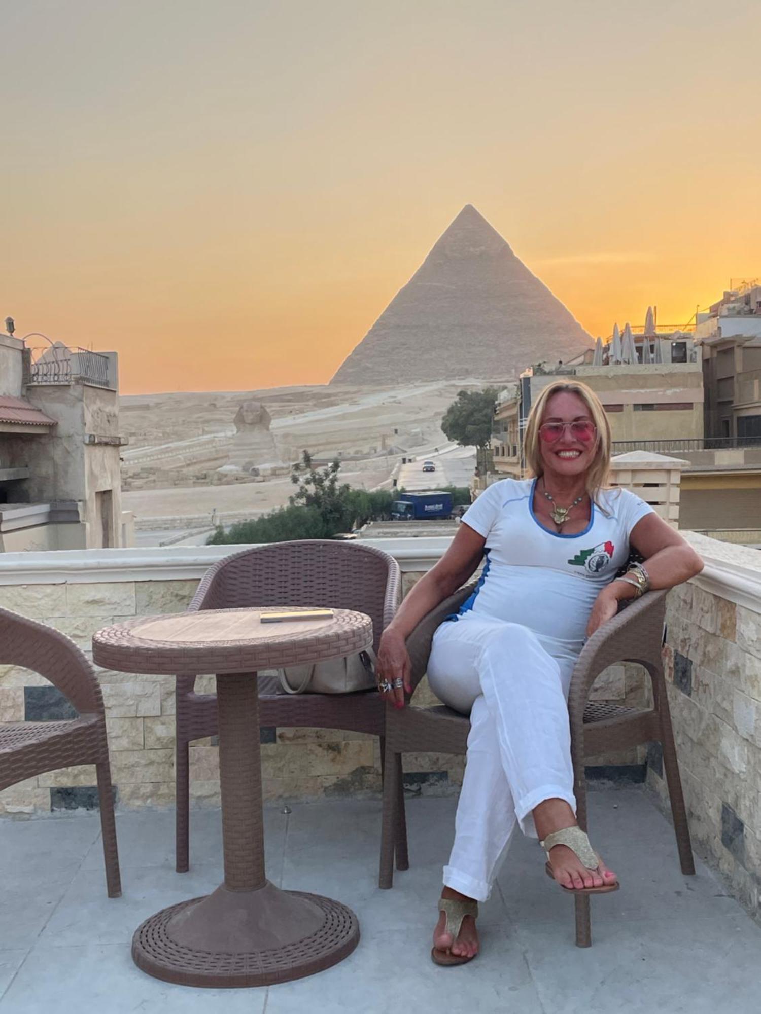 King Ali Pyramids View Inn Kafret el-Gabal Zewnętrze zdjęcie
