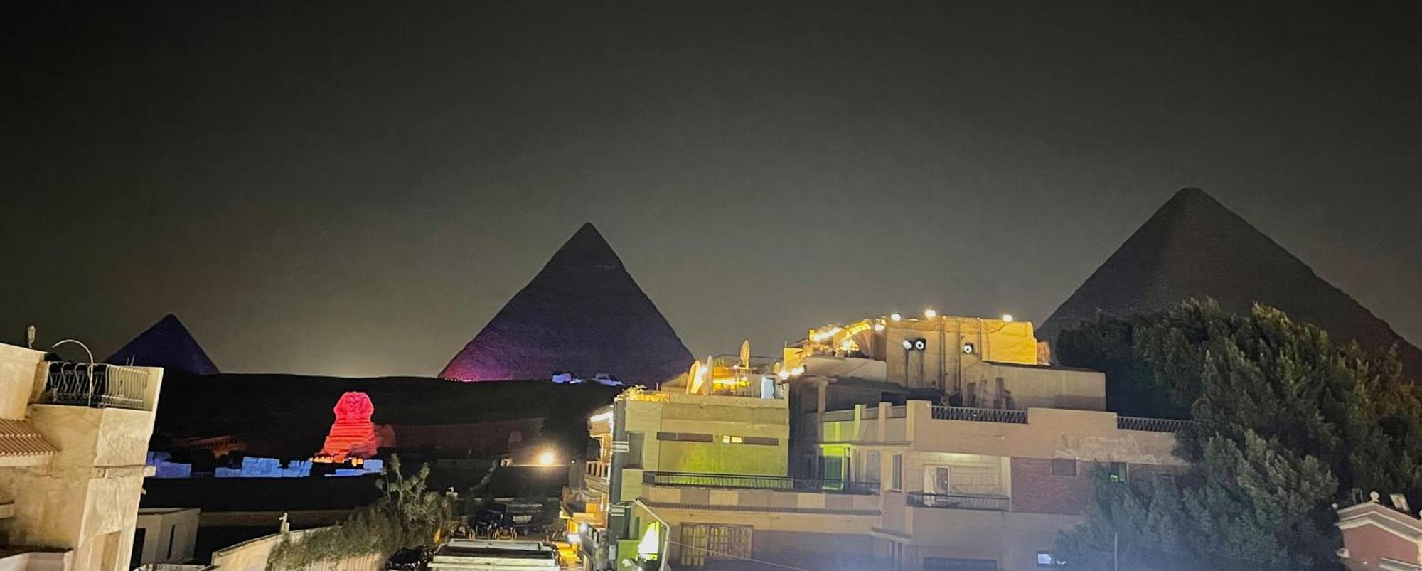 King Ali Pyramids View Inn Kafret el-Gabal Zewnętrze zdjęcie