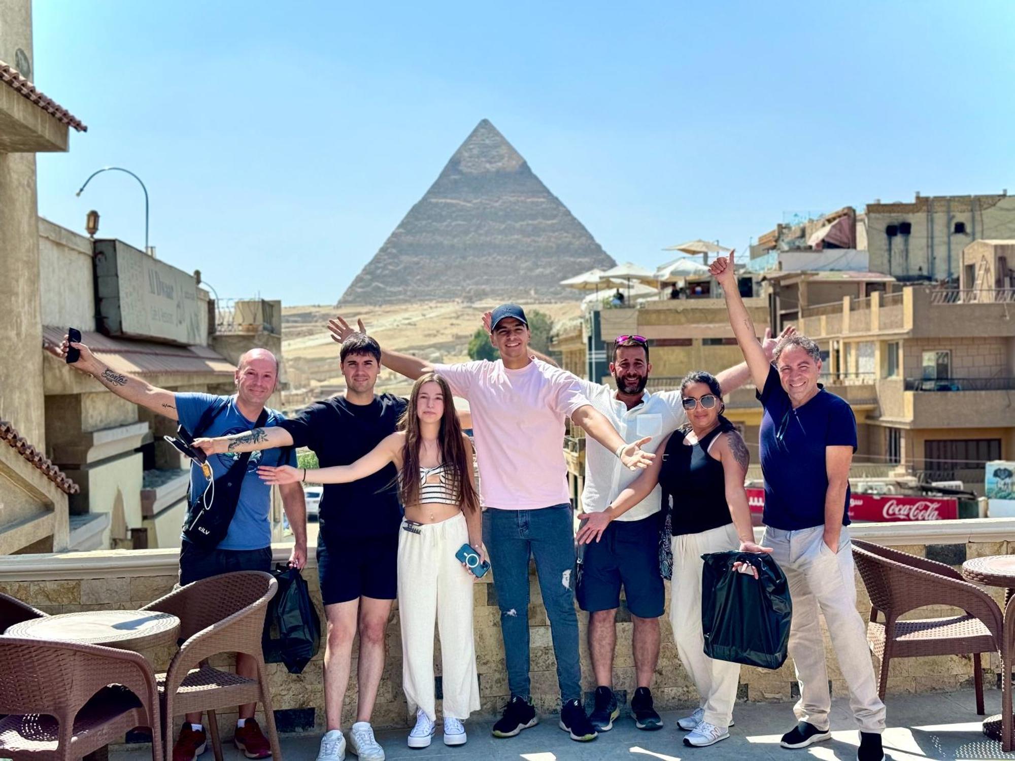 King Ali Pyramids View Inn Kafret el-Gabal Zewnętrze zdjęcie