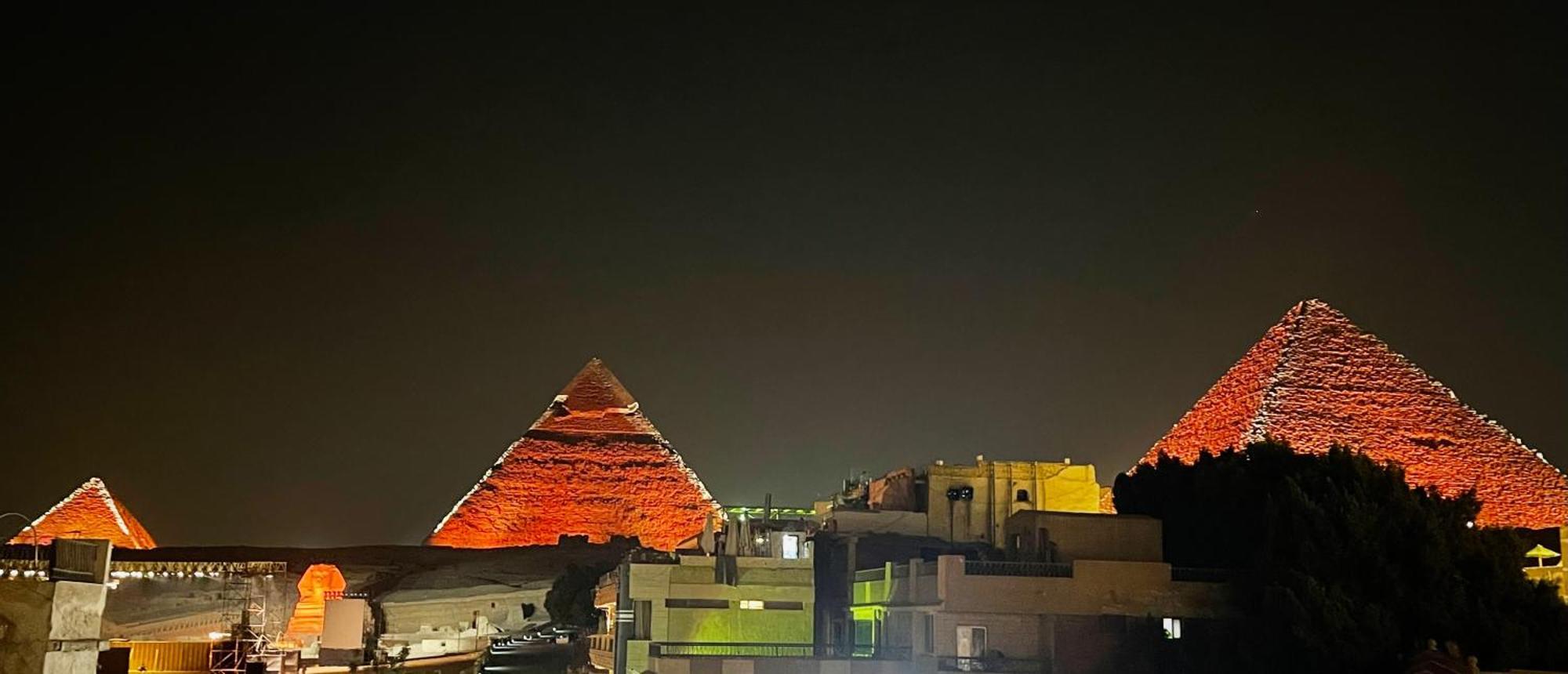 King Ali Pyramids View Inn Kafret el-Gabal Zewnętrze zdjęcie