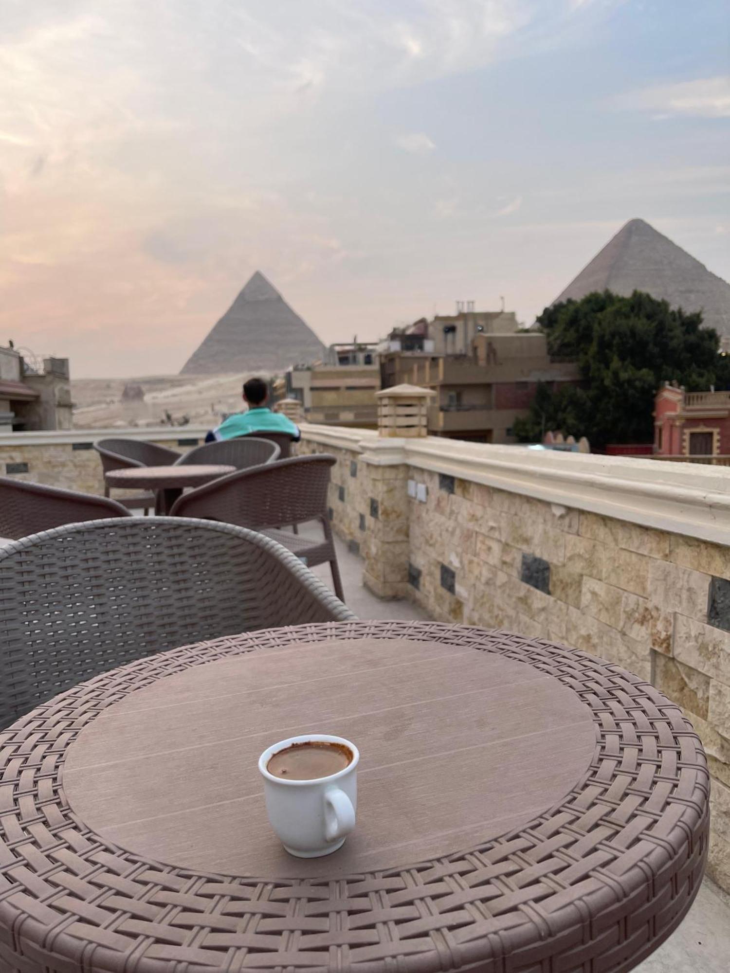 King Ali Pyramids View Inn Kafret el-Gabal Zewnętrze zdjęcie