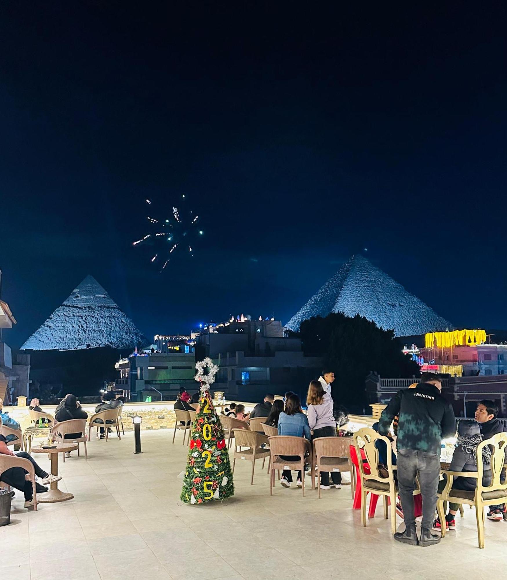 King Ali Pyramids View Inn Kafret el-Gabal Zewnętrze zdjęcie